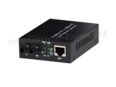 Glasvezel Media Converter 10/100Base-T, MM ST / RJ45