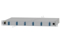Glasvezel patchpaneel (19 inch) - 6 SC duplex OS2 aansluitingen