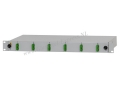 Glasvezel patchpaneel (19 inch) - 6 SC duplex OM5 aansluitingen