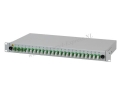 Glasvezel patchpaneel (19 inch) - 24 E2000/APC singlemode aansluitingen
